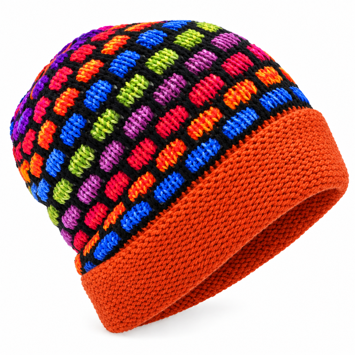 Alpaca Wool Beanie Hat HEX