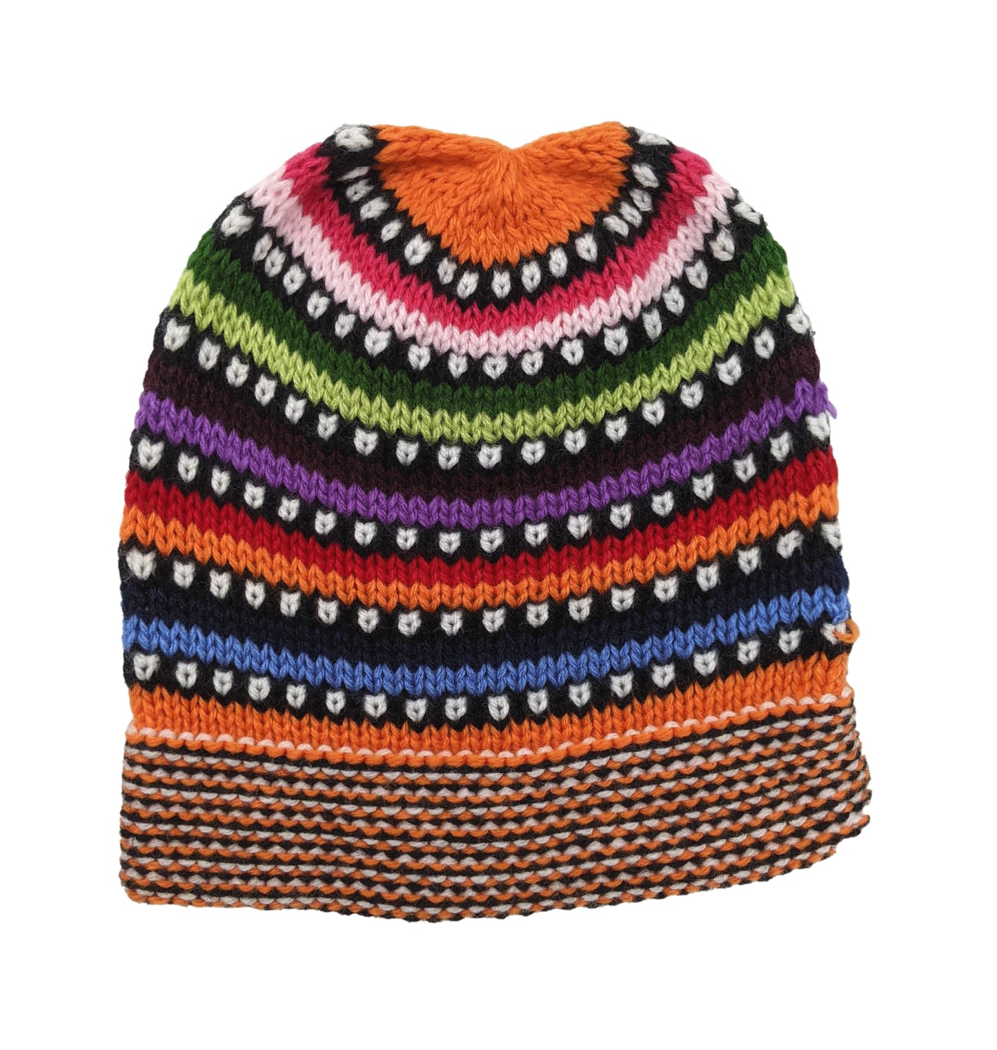 Alpaca Wool Beanie Hat (B)