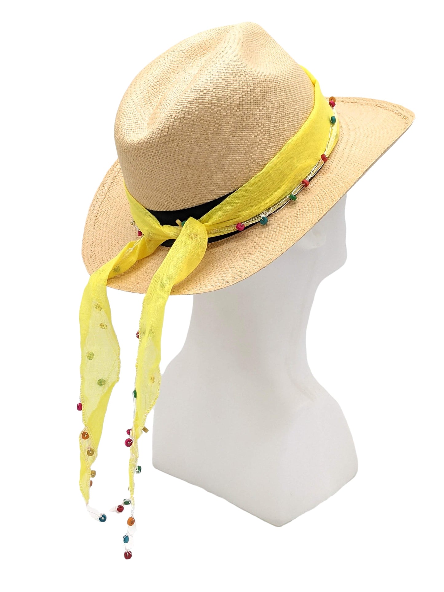 Hat Scarf - Yellow