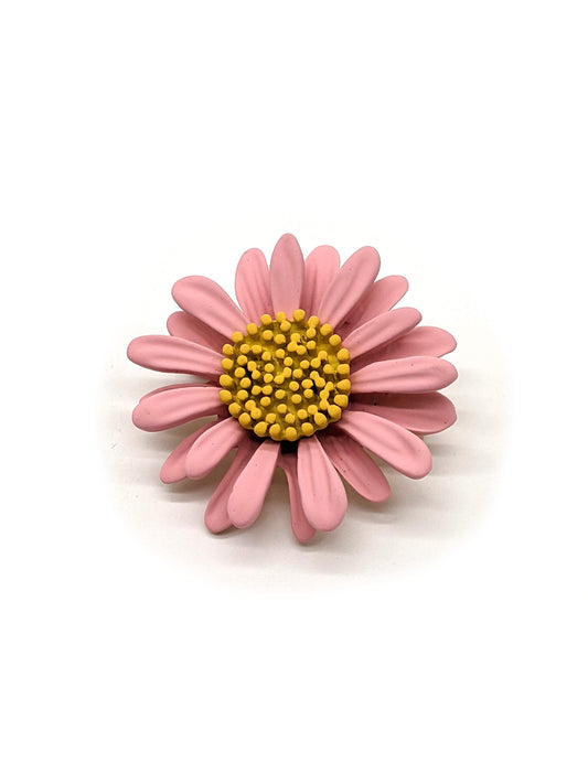 Hat Pin - Pink Flower