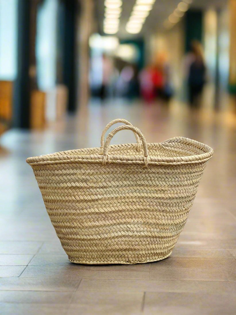 Straw Shopper Bag