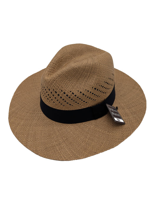 Brown Panama Hat ~ Holes 60cm