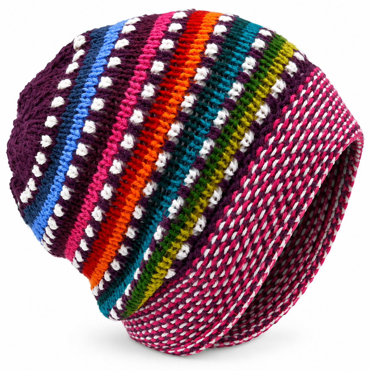 Alpaca Wool Beanie Hat (C)