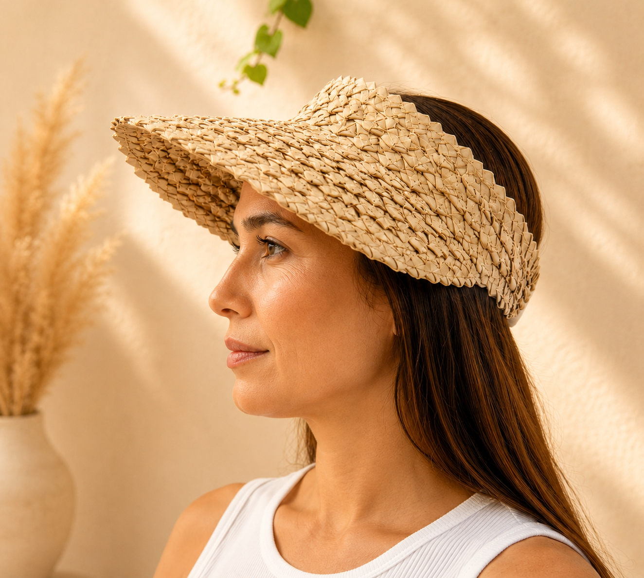 Bali Palm Sun Visor
