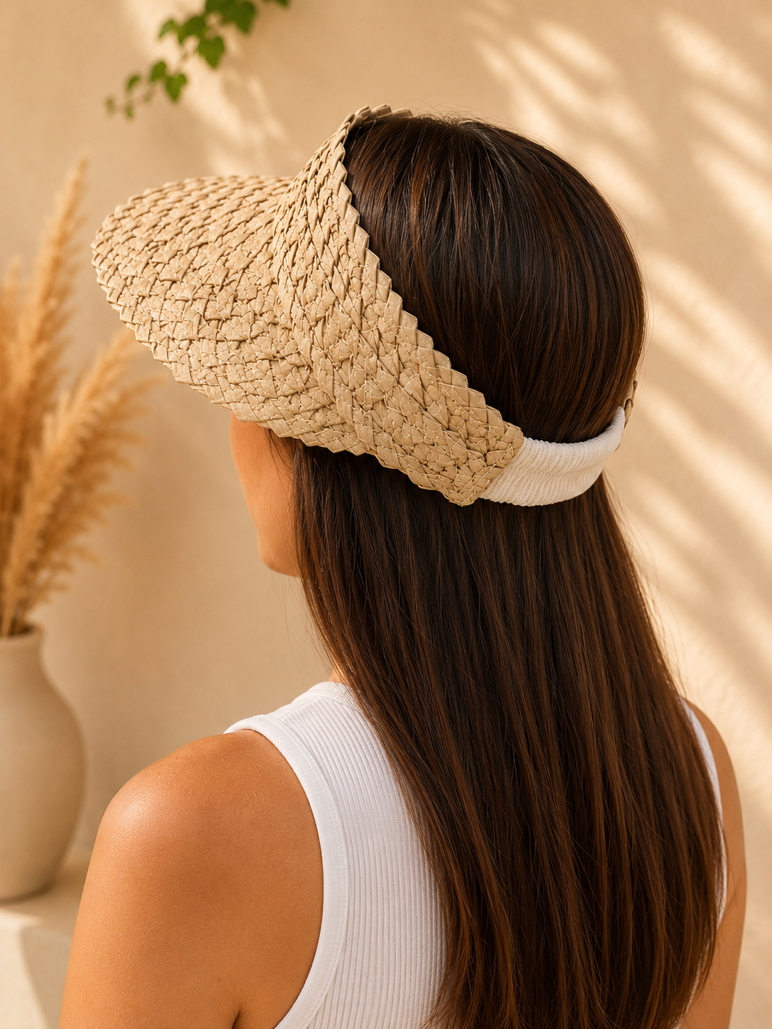 Bali Palm Sun Visor