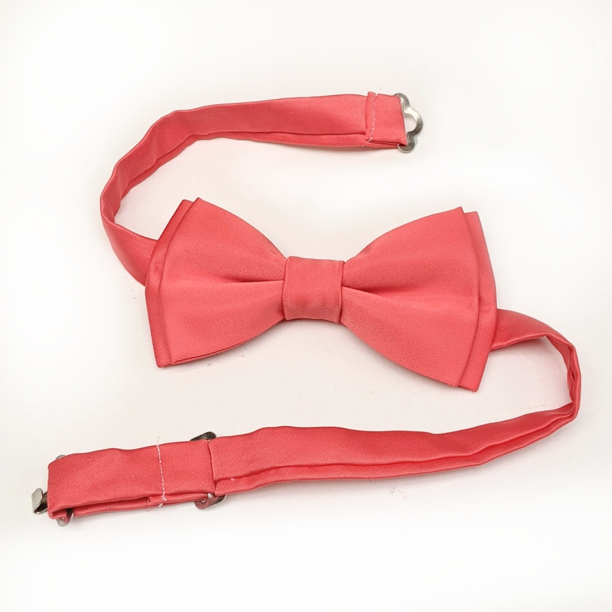 Bow Tie - Coral Red