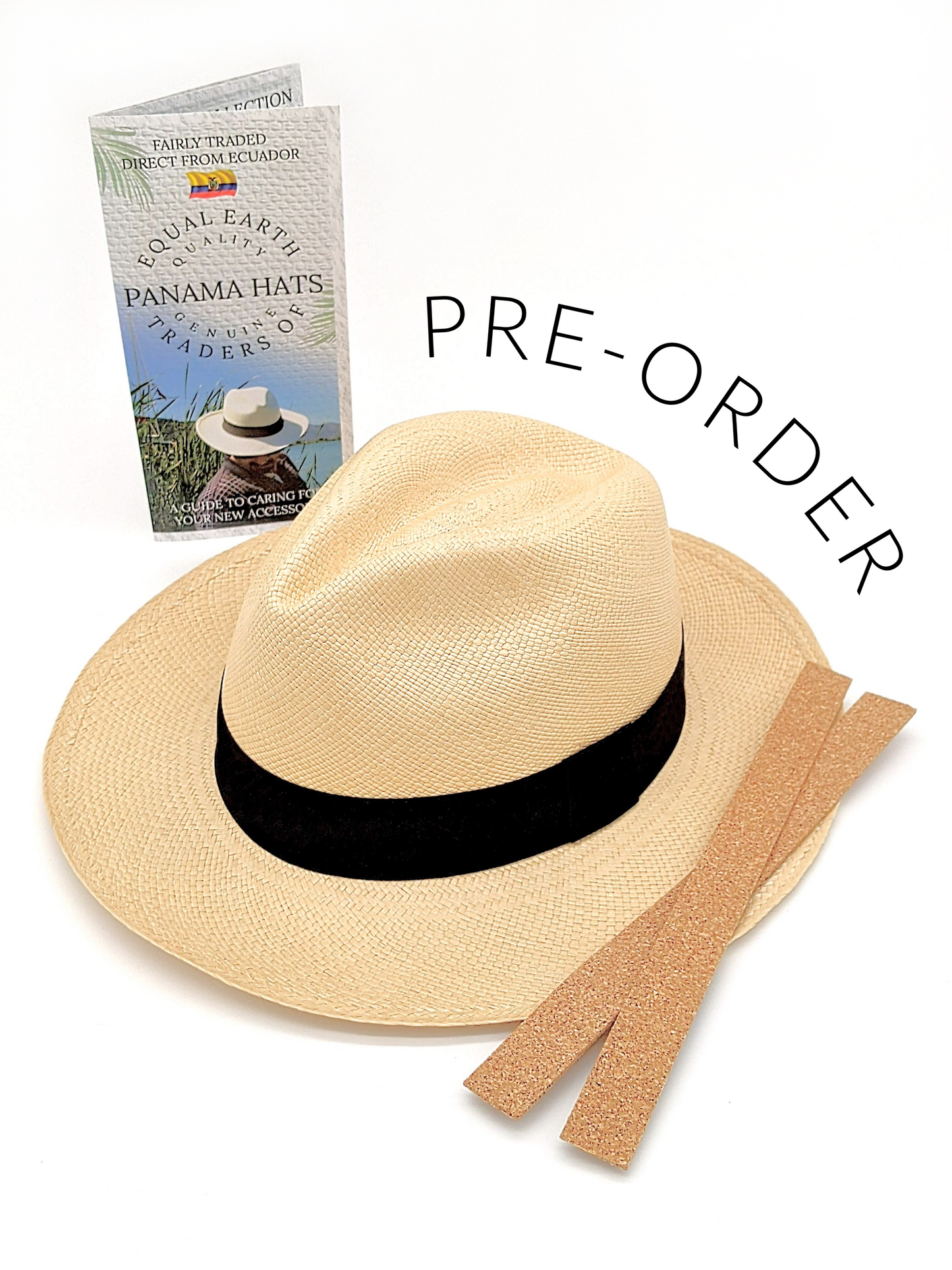 PRE-ORDER Natural Panama Hat