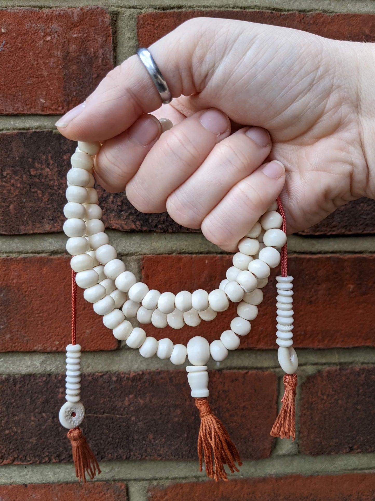 Yak Bone Prayer Beads