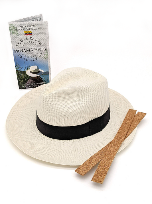 White Panama Hat